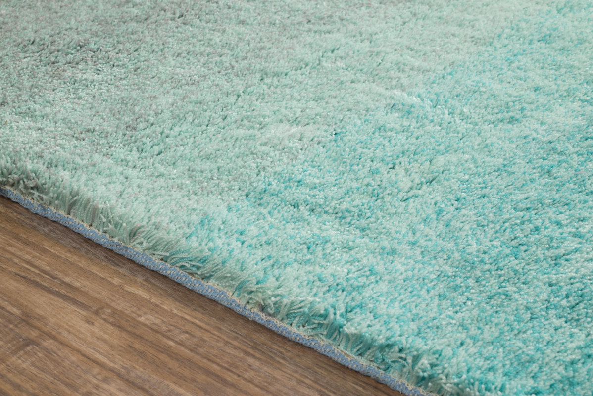 Bierman HandTufted Turquoise/Gray Area Rug & Reviews AllModern
